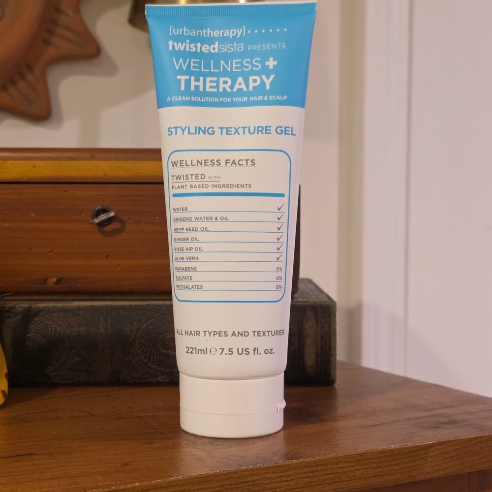 Urban Therapy Twista Sister Wellness & Therapy Styling Texture Gel 7.5 oz New